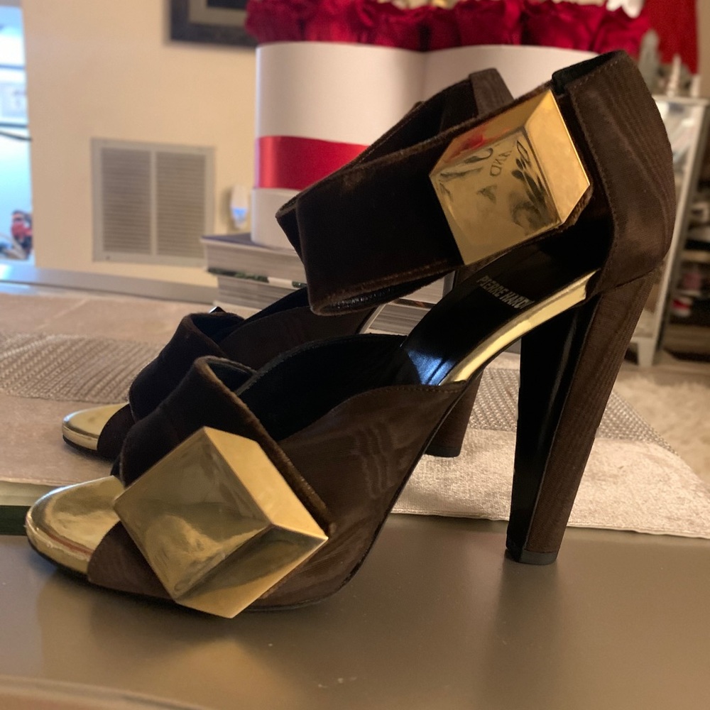 ❌❌❌SOLD❌❌ Brown Pierre Hardy Sandals SZ 9 🔥🔥🔥